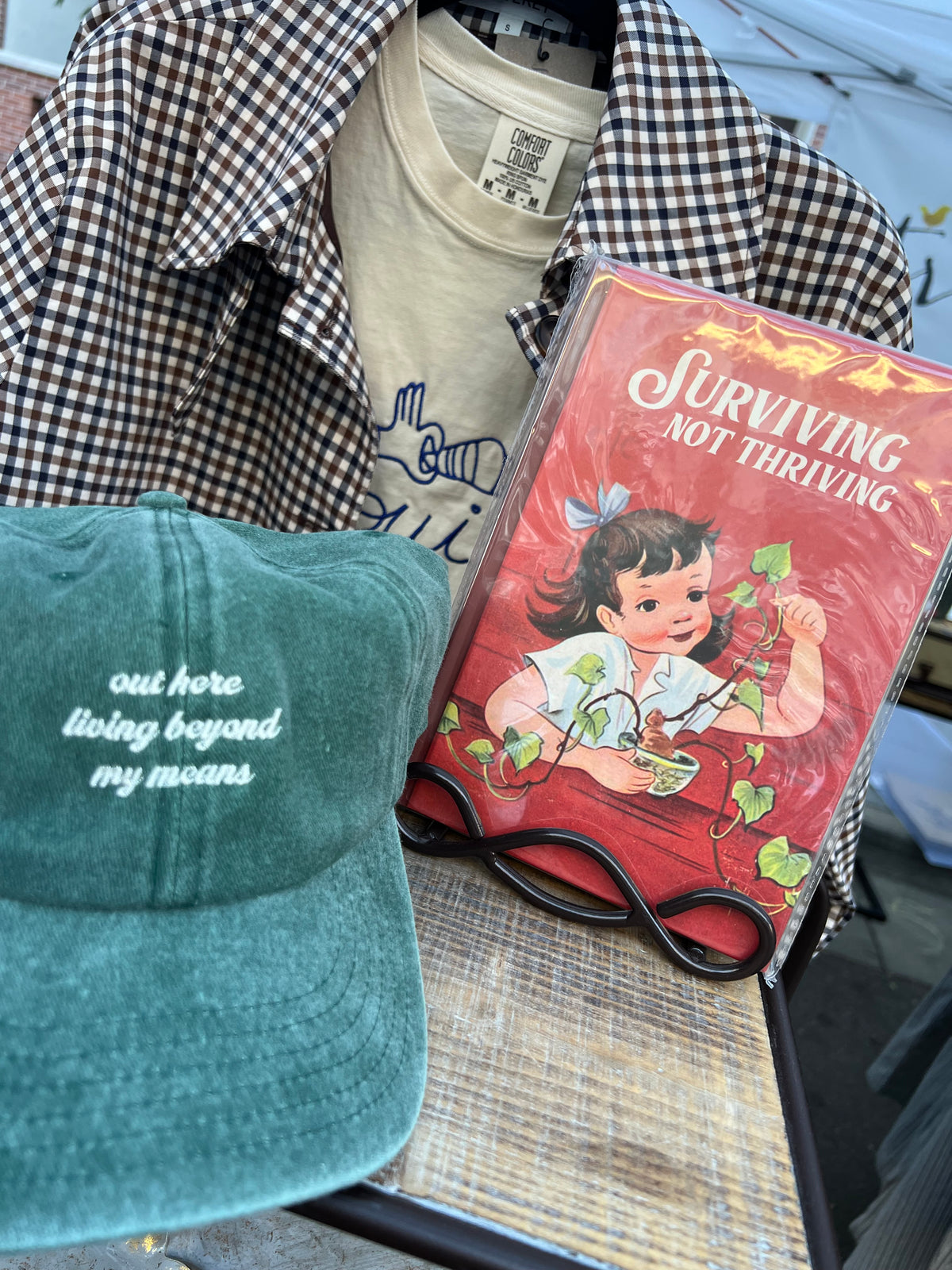 Living Beyond My Means Baseball Cap