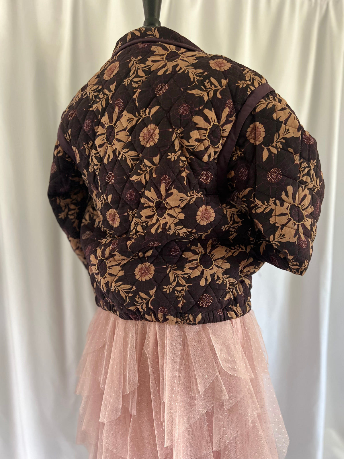 Quilted Floral Jacket