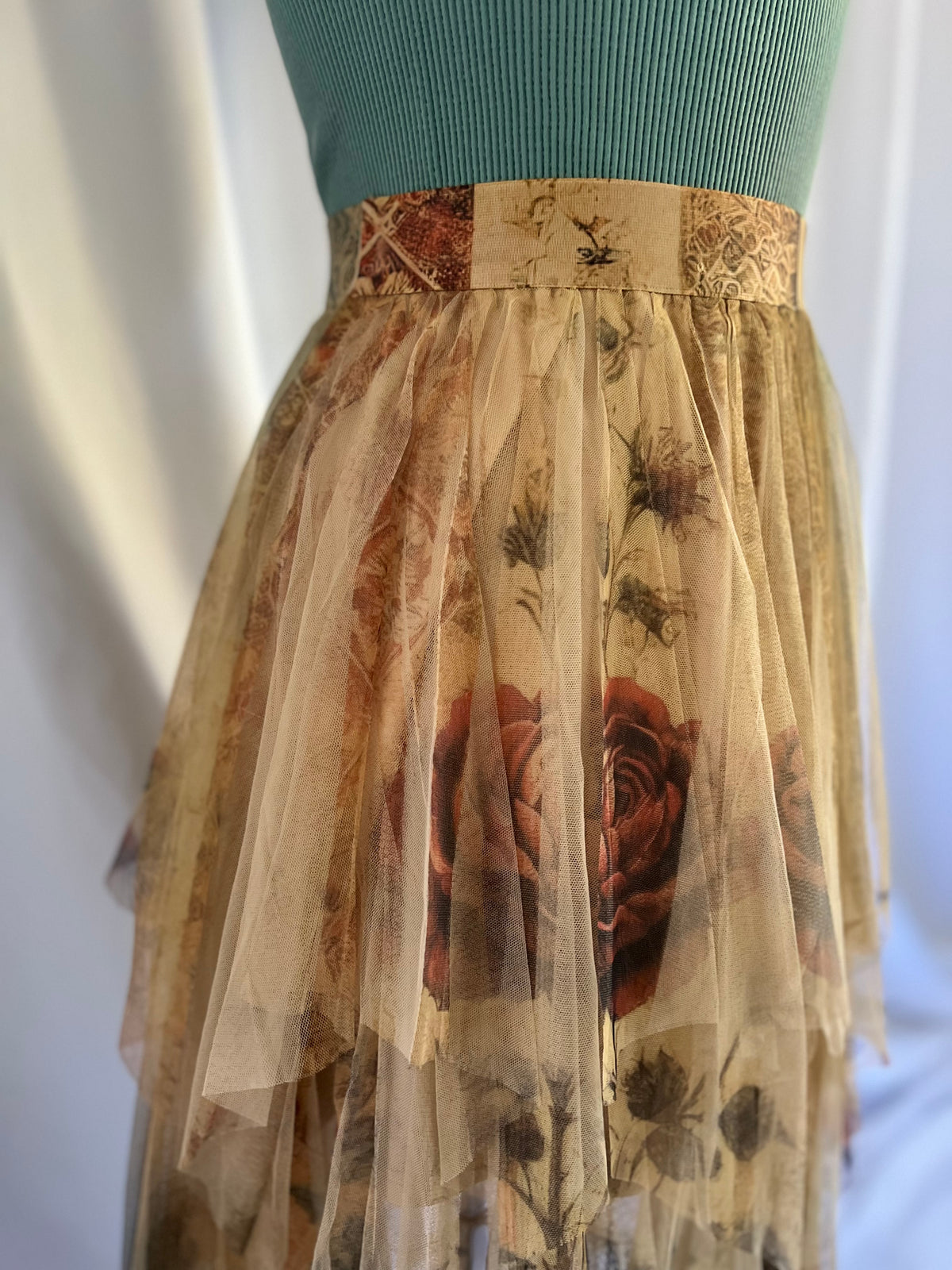 Vintage Bird Tulle