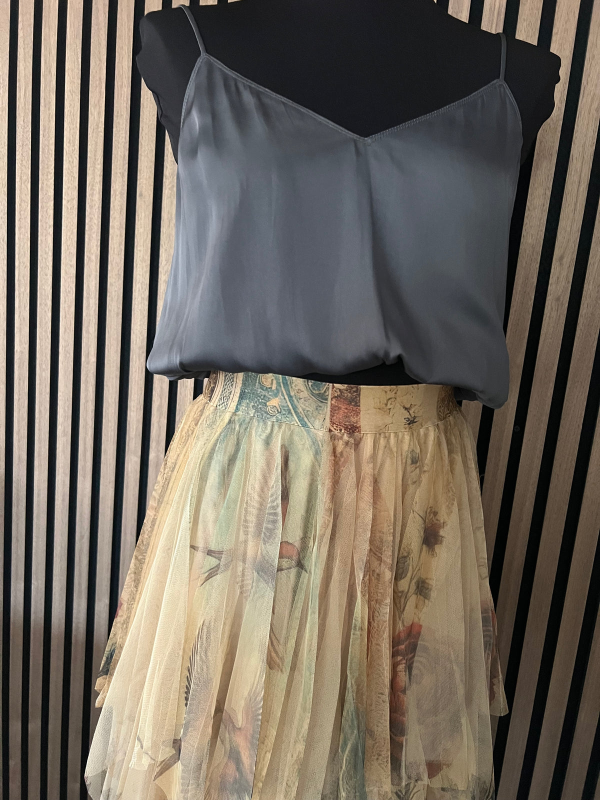 Vintage Bird Tulle