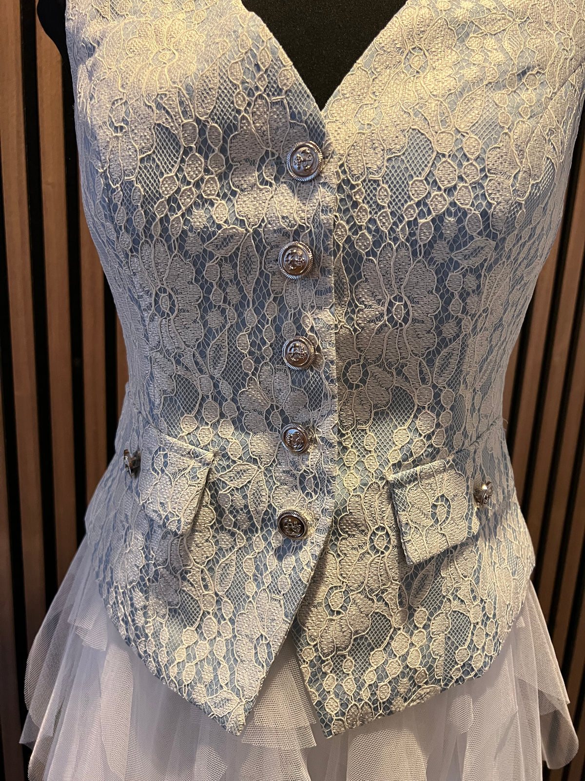Floral Lace Vest